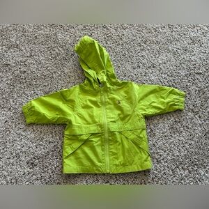 Bright Green Hooded Jacket